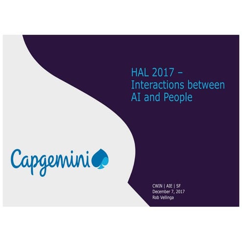 CWIN17 san francisco-rob vellinga -  Interaction between AI and people