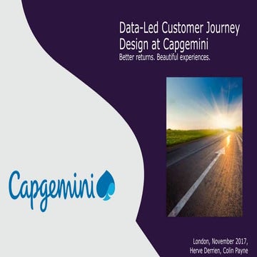 CWIN17 london   data driven customer experience design - colin payne and herv...
