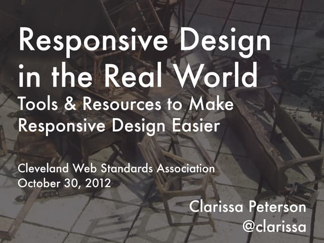 Responsive Design Tools & Resources