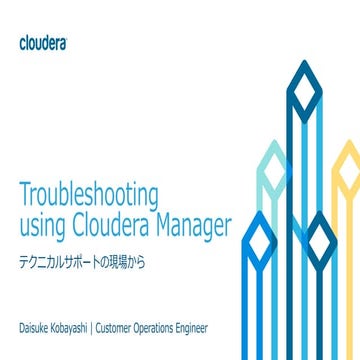 Troubleshooting Using Cloudera Manager #cwt2015