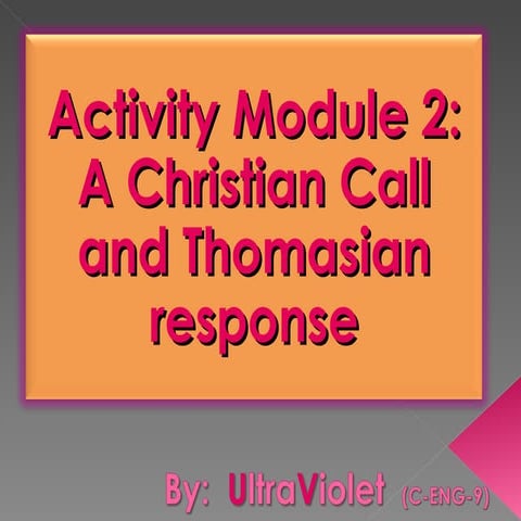 Cwts activity module 2