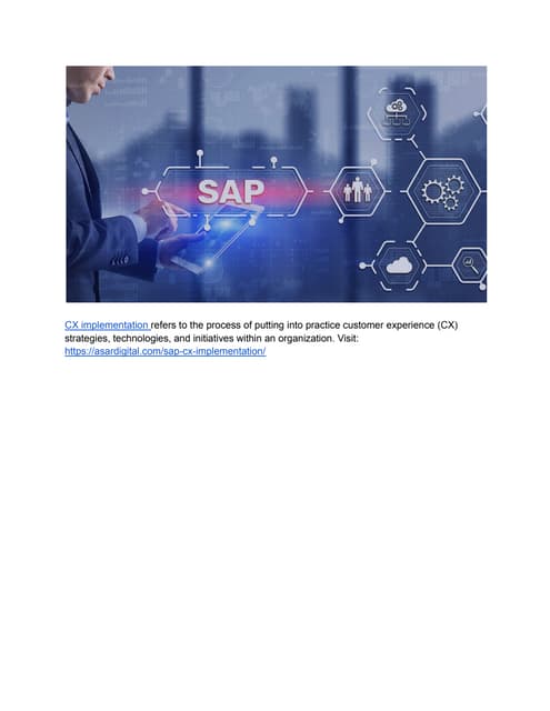 SAP CX Implementation | PPT