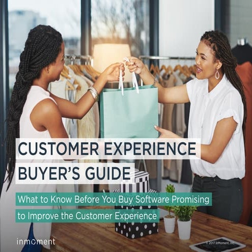 Customer Experience Buyer's Guide