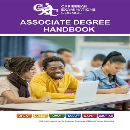 CXC-AD Associate Degree Handbook (Revised)