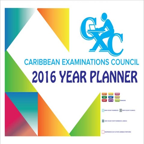 2017 CXC Year Planner