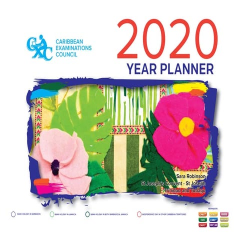 CXC 2020 Planner