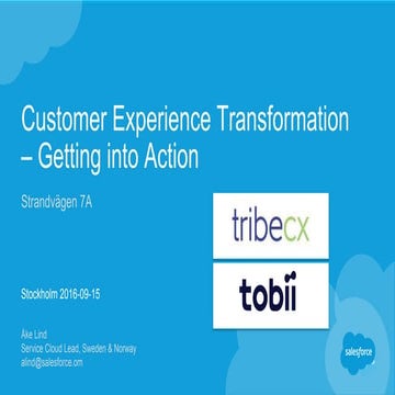 Customer Experience Service Event 15th September 2016