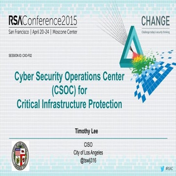 For Critical Infrastructure Protection