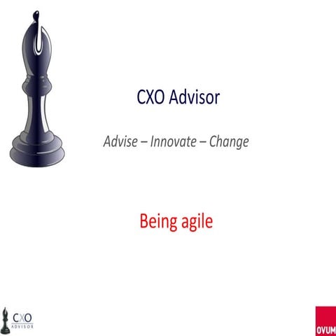 Cxo advisor agile business pitch 2.5