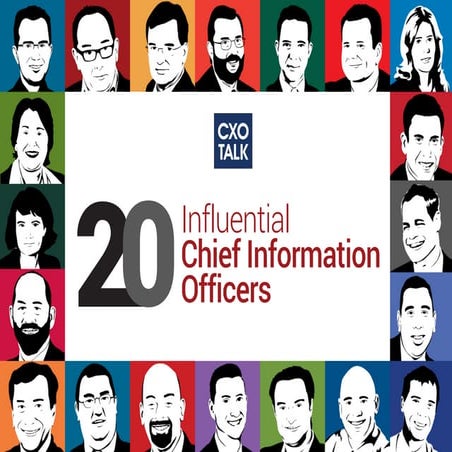 20 Influential Chief Information Officers