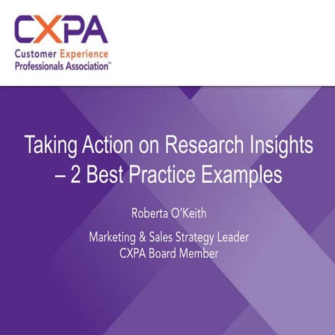 Roberta O'Keith Presentation