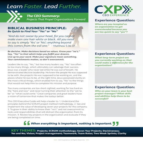 CEO Retreat Day Experience Expectations | PDF