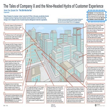 CX Pilots Company X: A Company Journey 