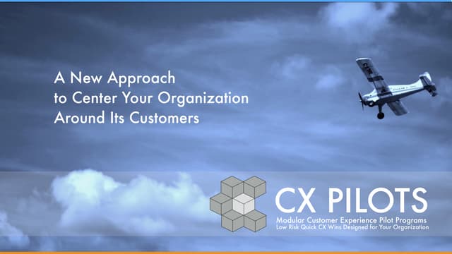 New Approach to Customer Experience Management 