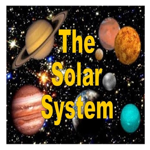 The solar system 