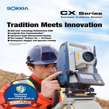 Total Station Sokkia CX 105, 103 - 082119696710