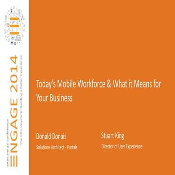 Today’s Mobile Workforce & What it Means for Your Business