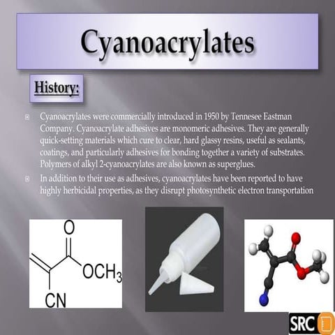 Cyanoacrylates