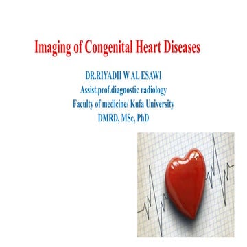 Cyanotic heart diseases