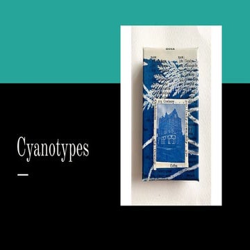 Cyanotypes Slideshow for explaining what cyanotypes are | PDF