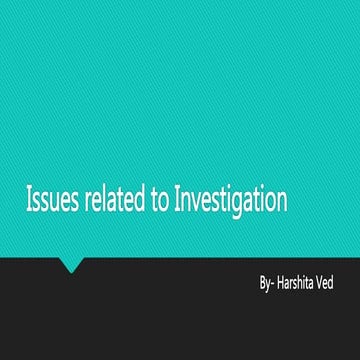 Cyber Crime Investigation