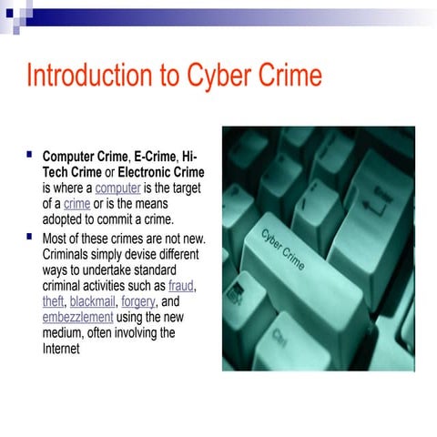 Introduction to CYBER-CRIME PRESENTATION.ppt