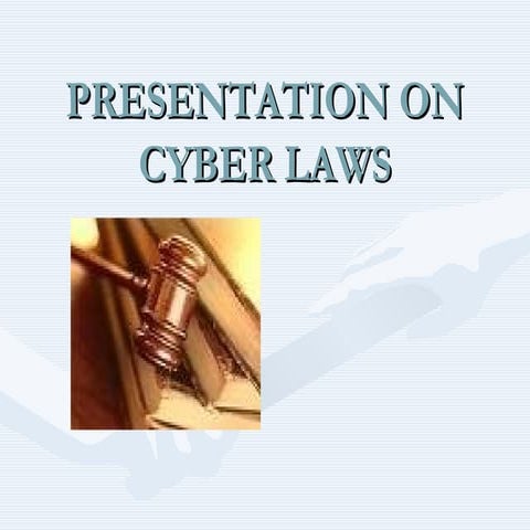 Cyber laws
