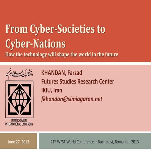 From Cyber-Societies to Cyber-Nations | PPTX