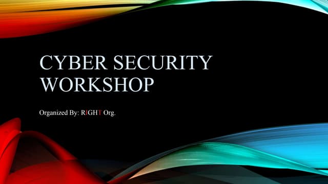 Cyber security