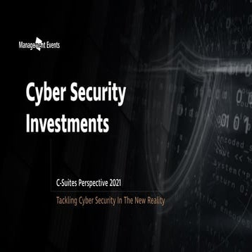 Cyber security investments 2021