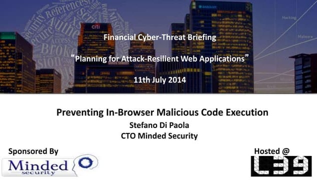 Preventing In-Browser Malicious Code Execution