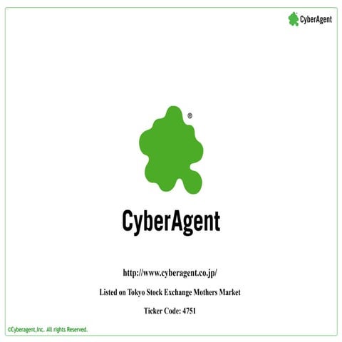 CyberAgent Corporate Profile
