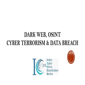 Cyber attacks Dark Web Session - I4Cv1.pptx