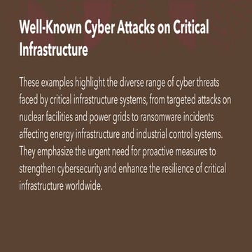 Varsha Sewlal- Cyber Attacks on Critical Critical Infrastructure | PDF