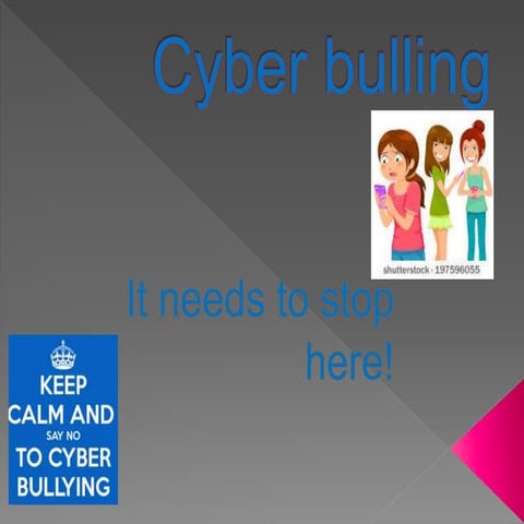 Cyber bulling
