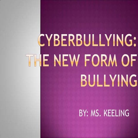 Cyberbullying