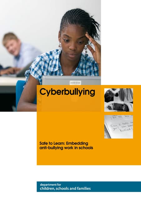 Internet Safety and Cyberbullying Awareness for Middle Schoolers. | PDF