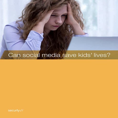 Can social media save kids' lives?