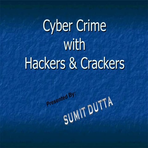 Cyber Crime