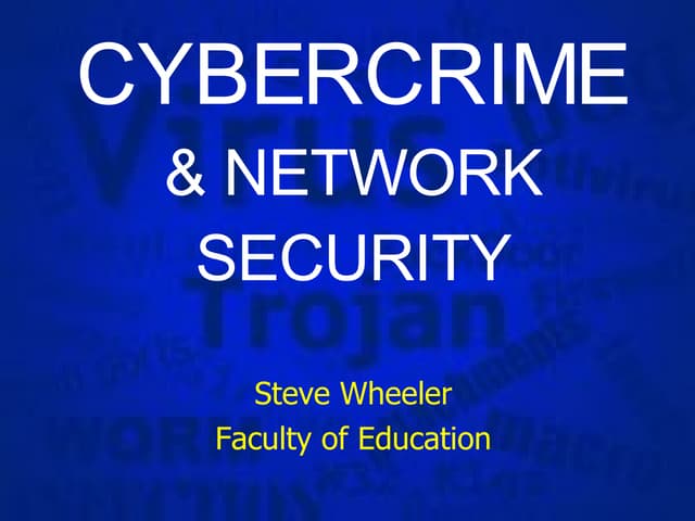 Cybercrime 1