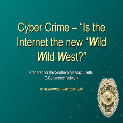 Cybercrime