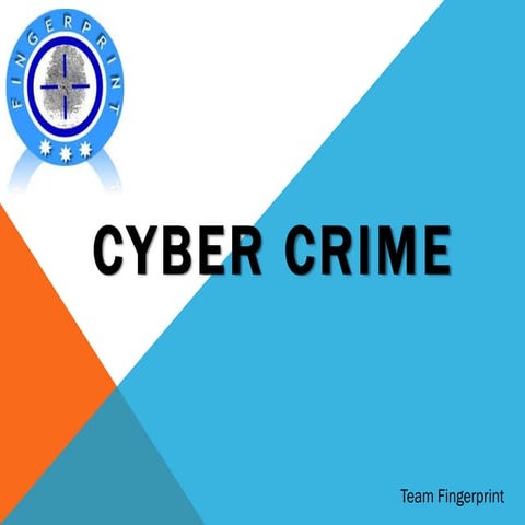 Cyber crime