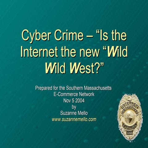 Cybercrime