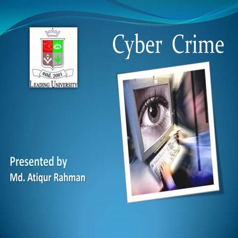 Cyber crime