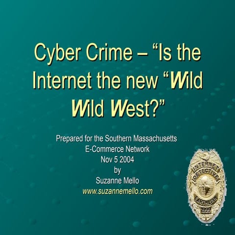 Cybercrimeg