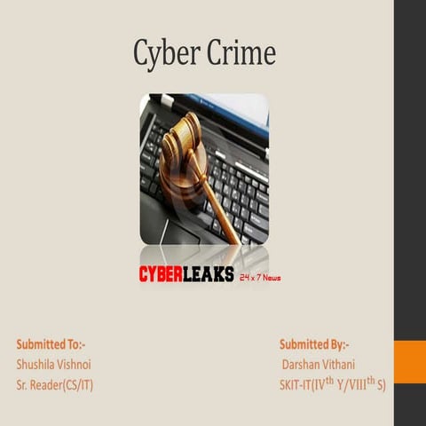 Cyber Crime