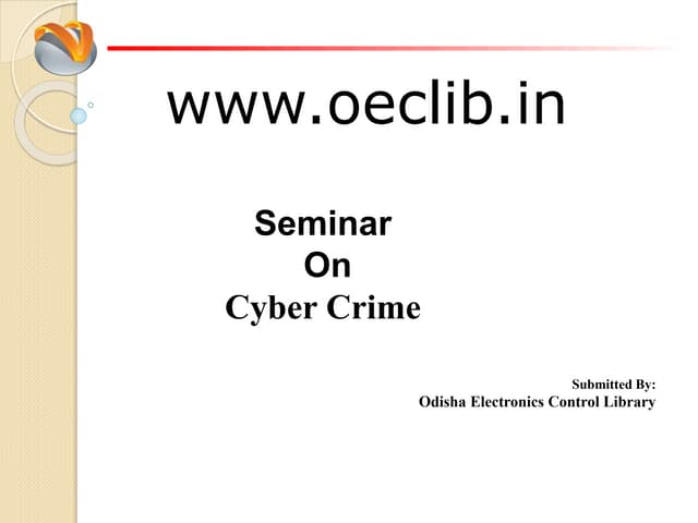 Cyber Crime