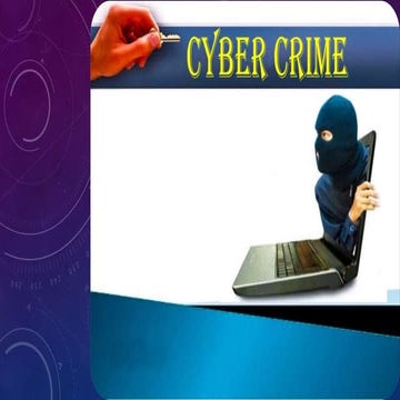 Cyber crime