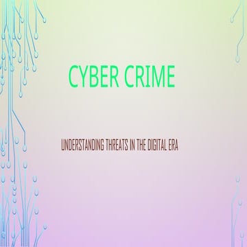 Cyber crime presentation for Learning.pptx