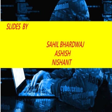 Cybercrime And Cybersecurity Pptx